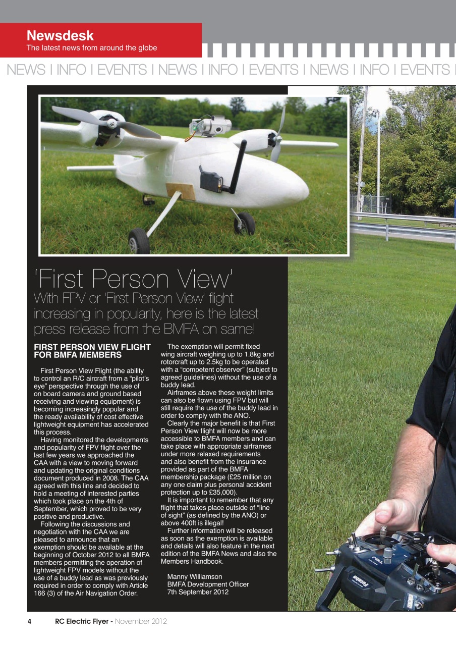 RC Electric Flyer Preview Pages