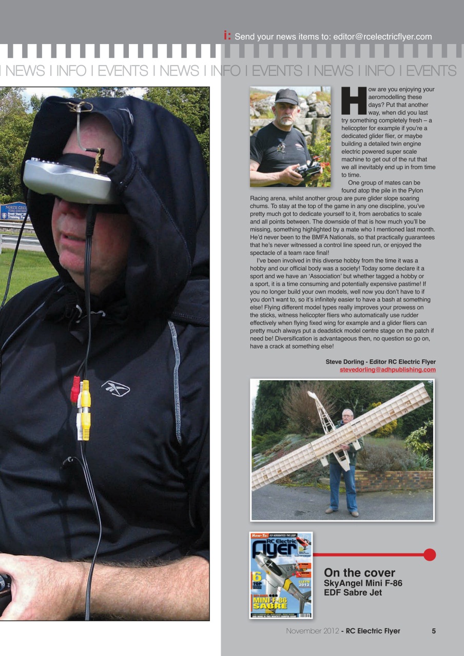 RC Electric Flyer Preview Pages