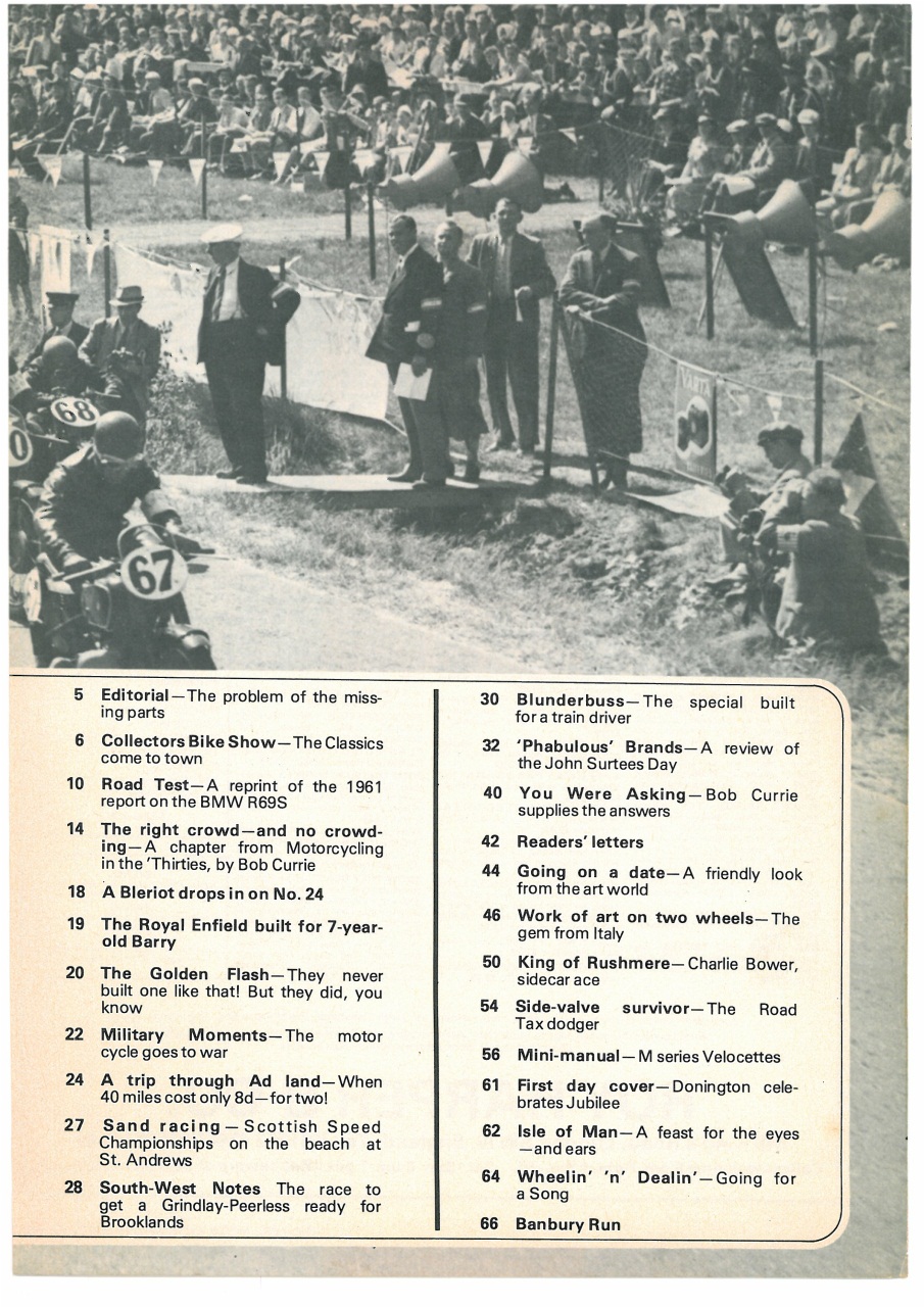 The Classic MotorCycle Preview Pages