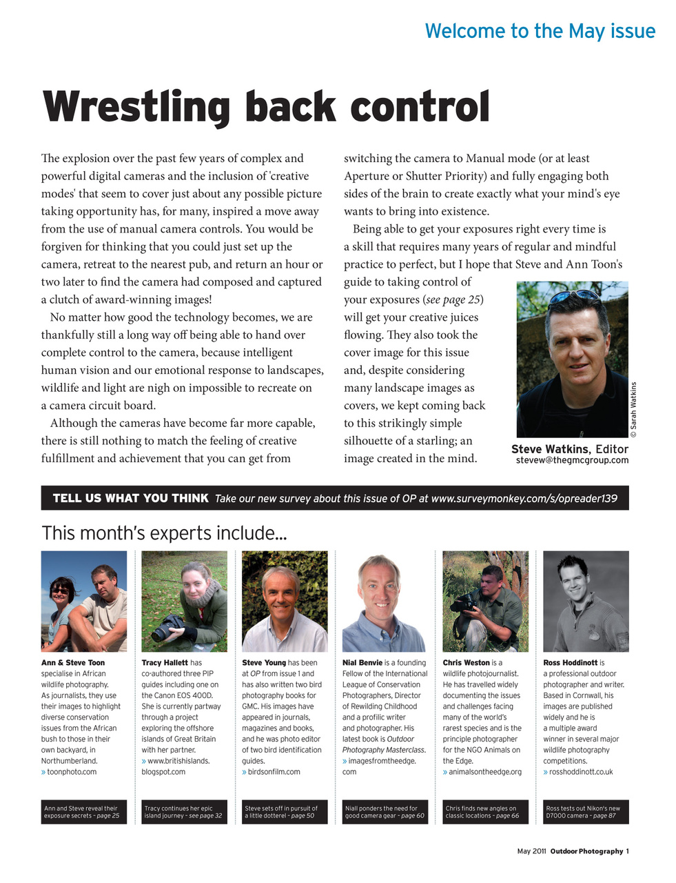 Outdoor Photography Preview Pages