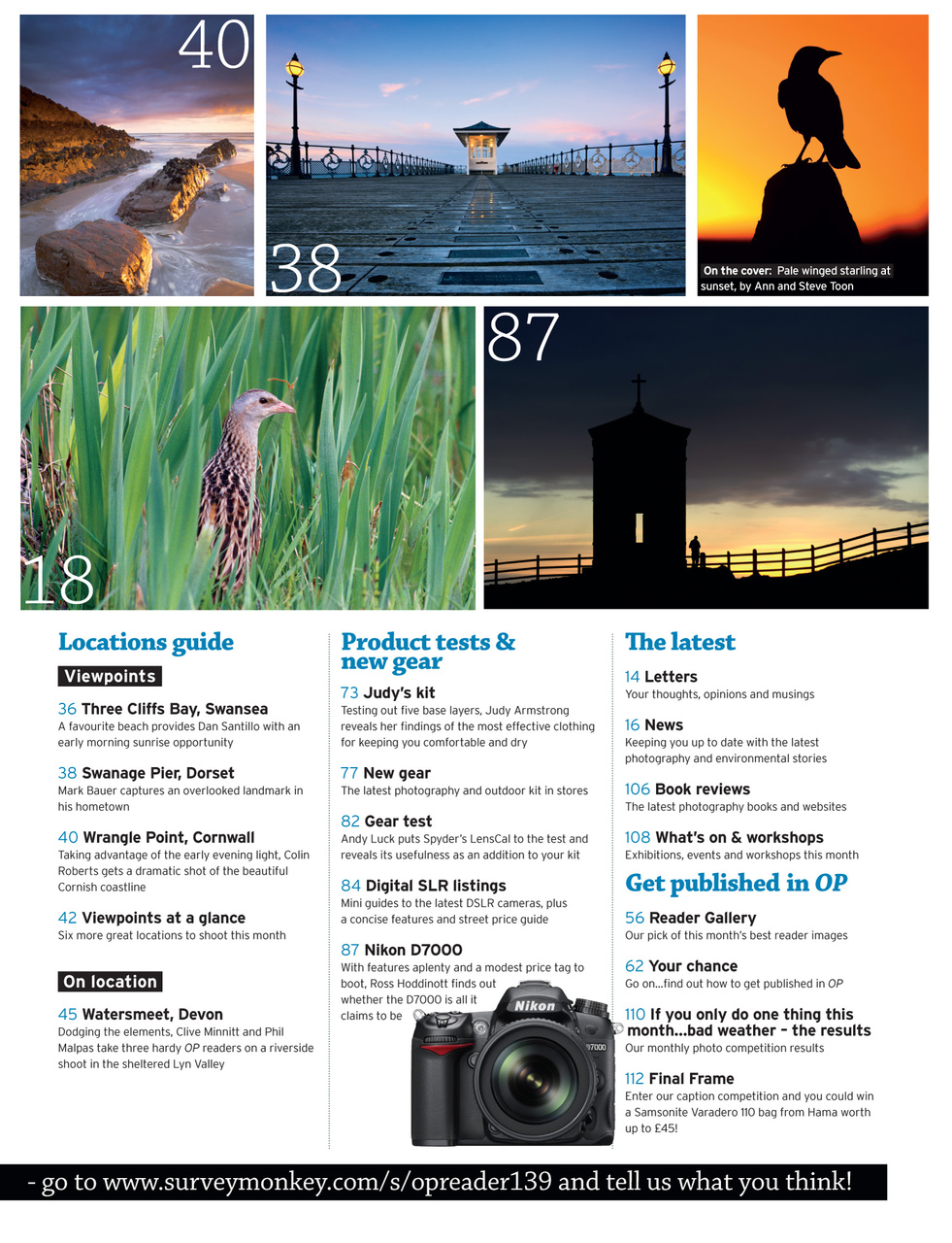 Outdoor Photography Preview Pages