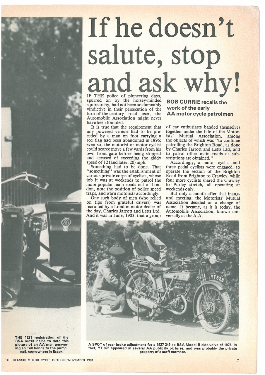 The Classic MotorCycle Preview Pages