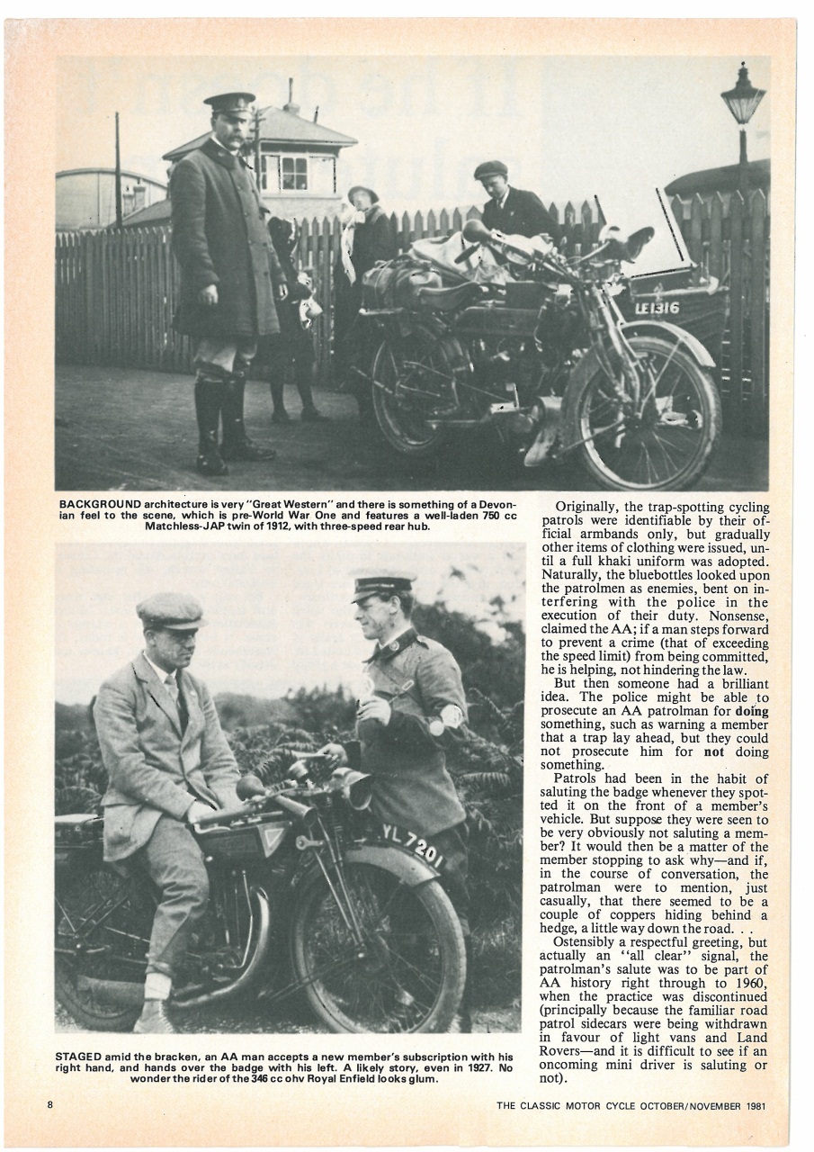 The Classic MotorCycle Preview Pages