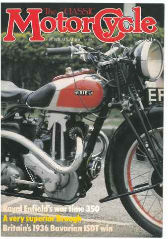 The Classic MotorCycle issue February-March 1982