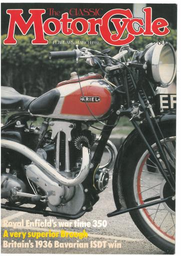 The Classic MotorCycle issue 