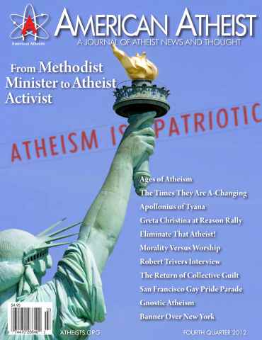 American Atheist issue 4th Quarter 2012