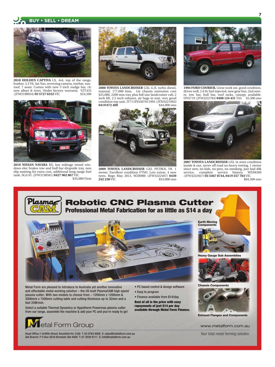 JUST 4X4S Preview Pages
