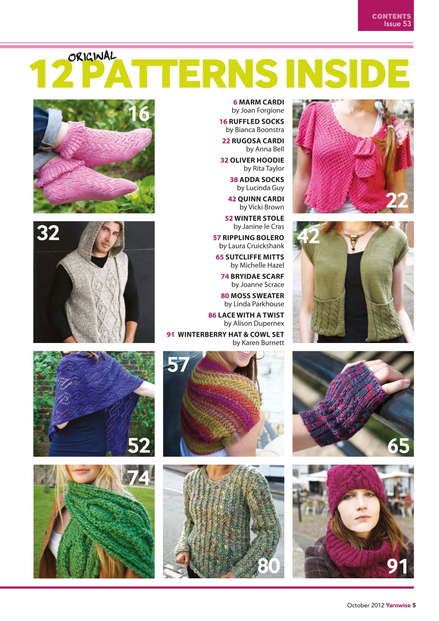 Yarnwise Preview Pages