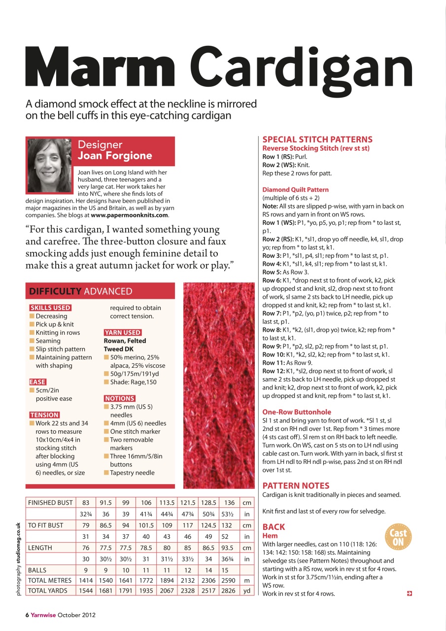 Yarnwise Preview Pages