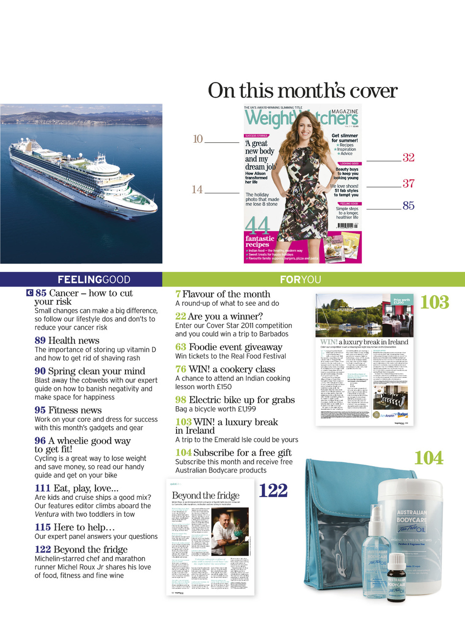 WW Magazine UK Preview Pages