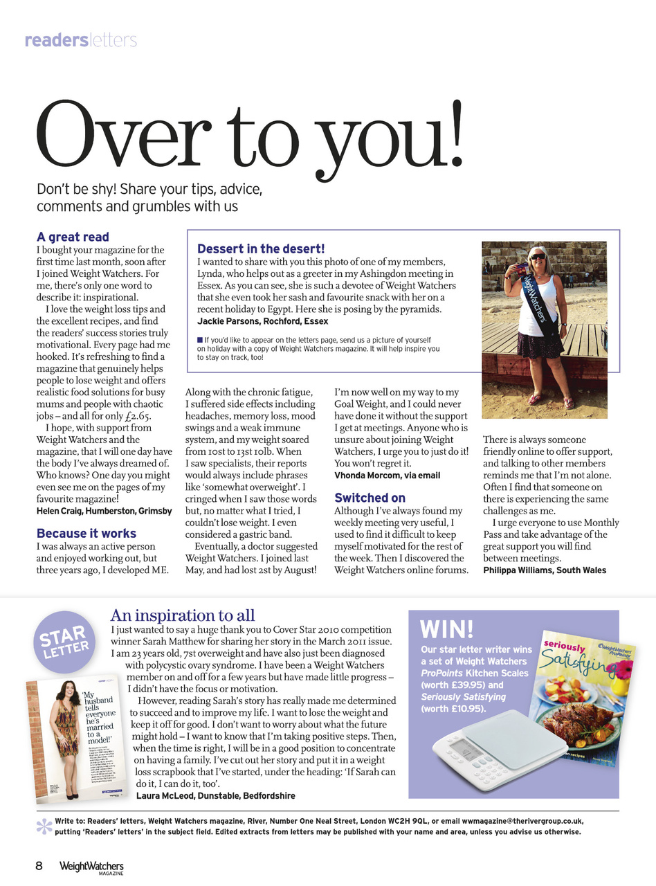 WW Magazine UK Preview Pages