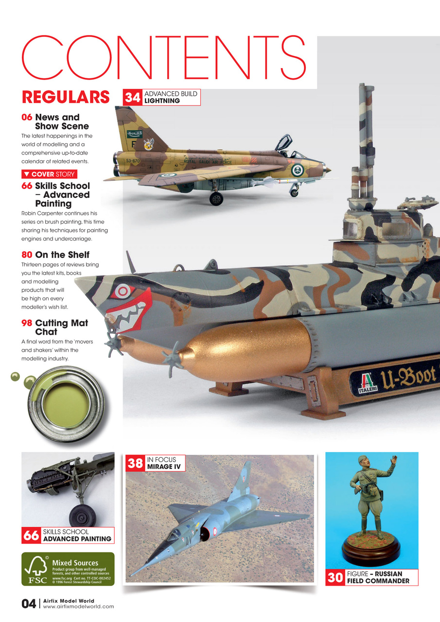 Airfix Model World Preview Pages