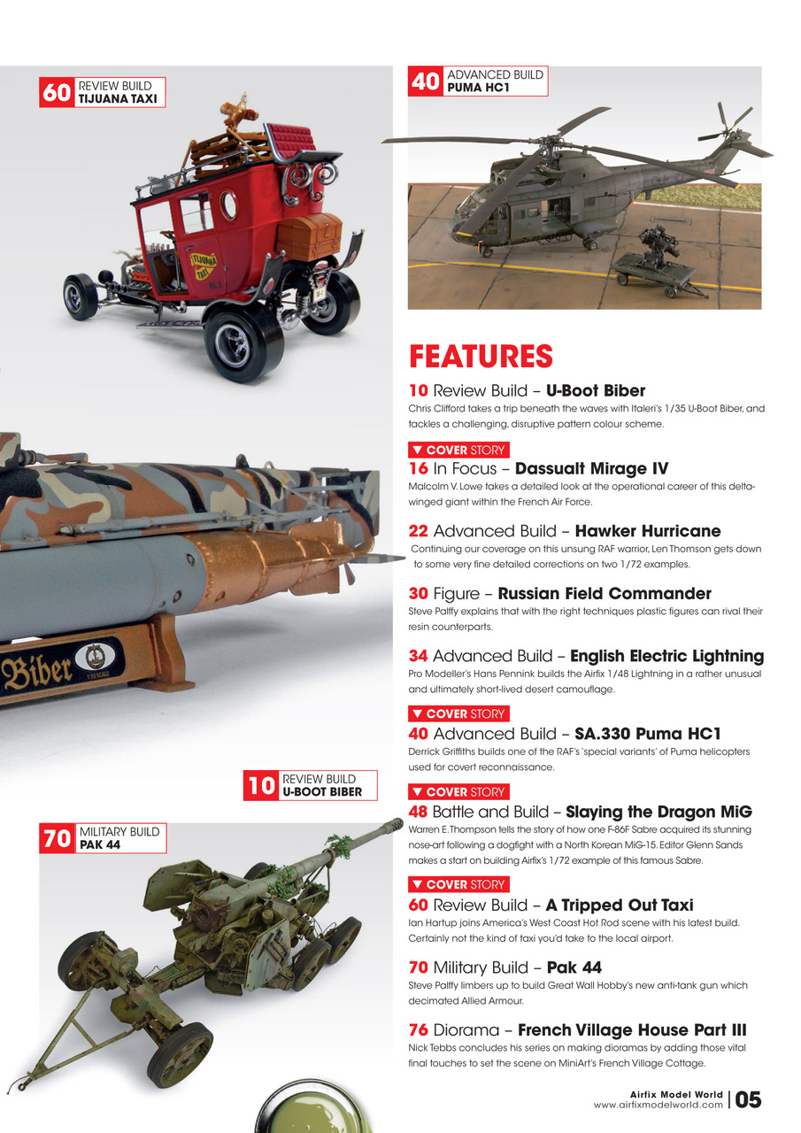 Airfix Model World Preview Pages
