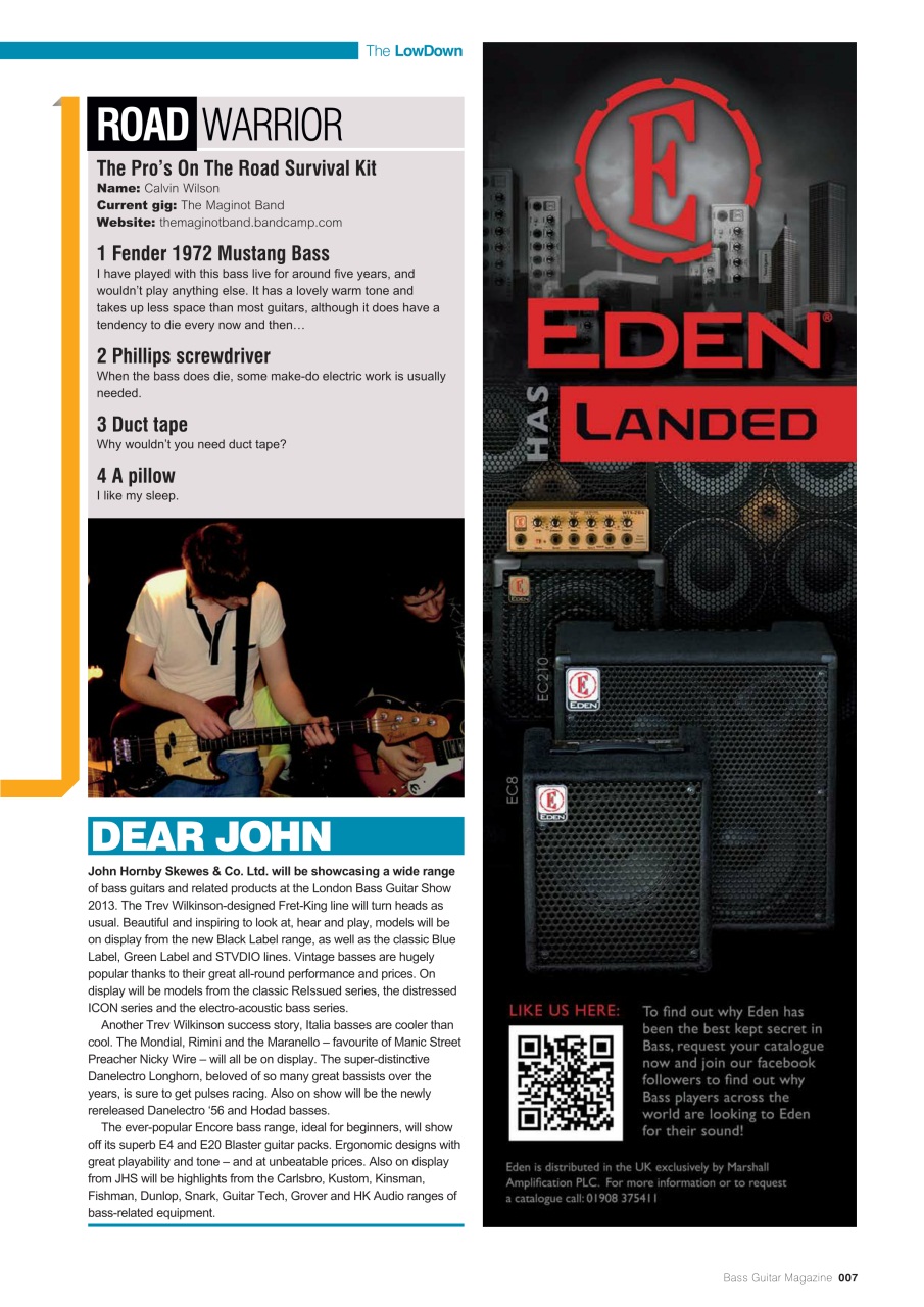 Bass Player UK Preview Pages