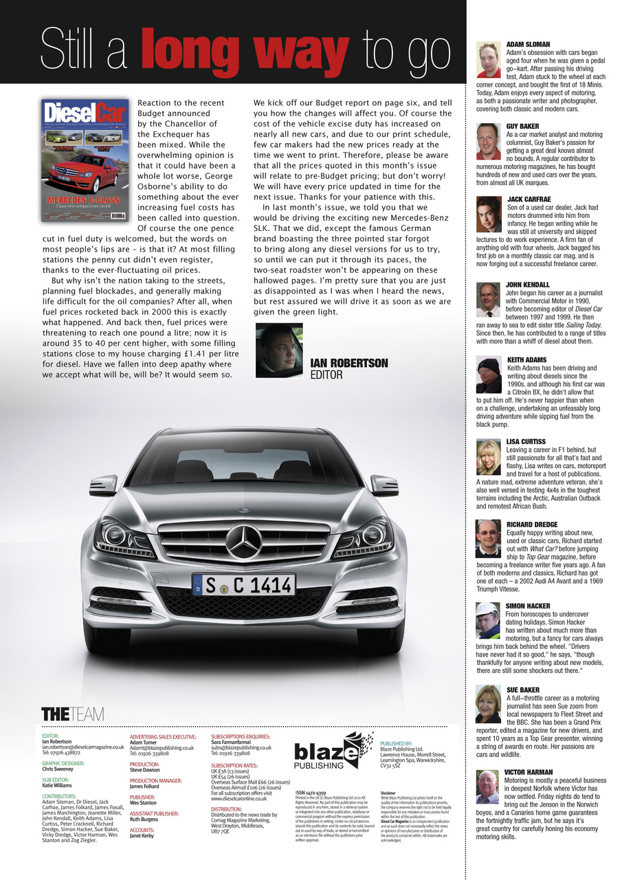 Diesel&EcoCar Magazine Preview Pages