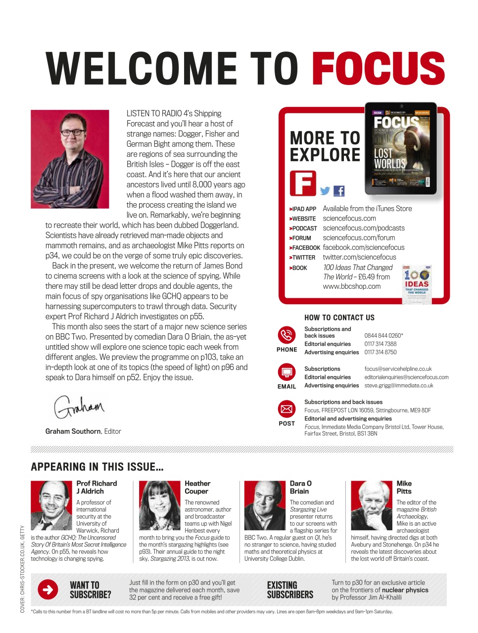 BBC Science Focus Magazine Preview Pages