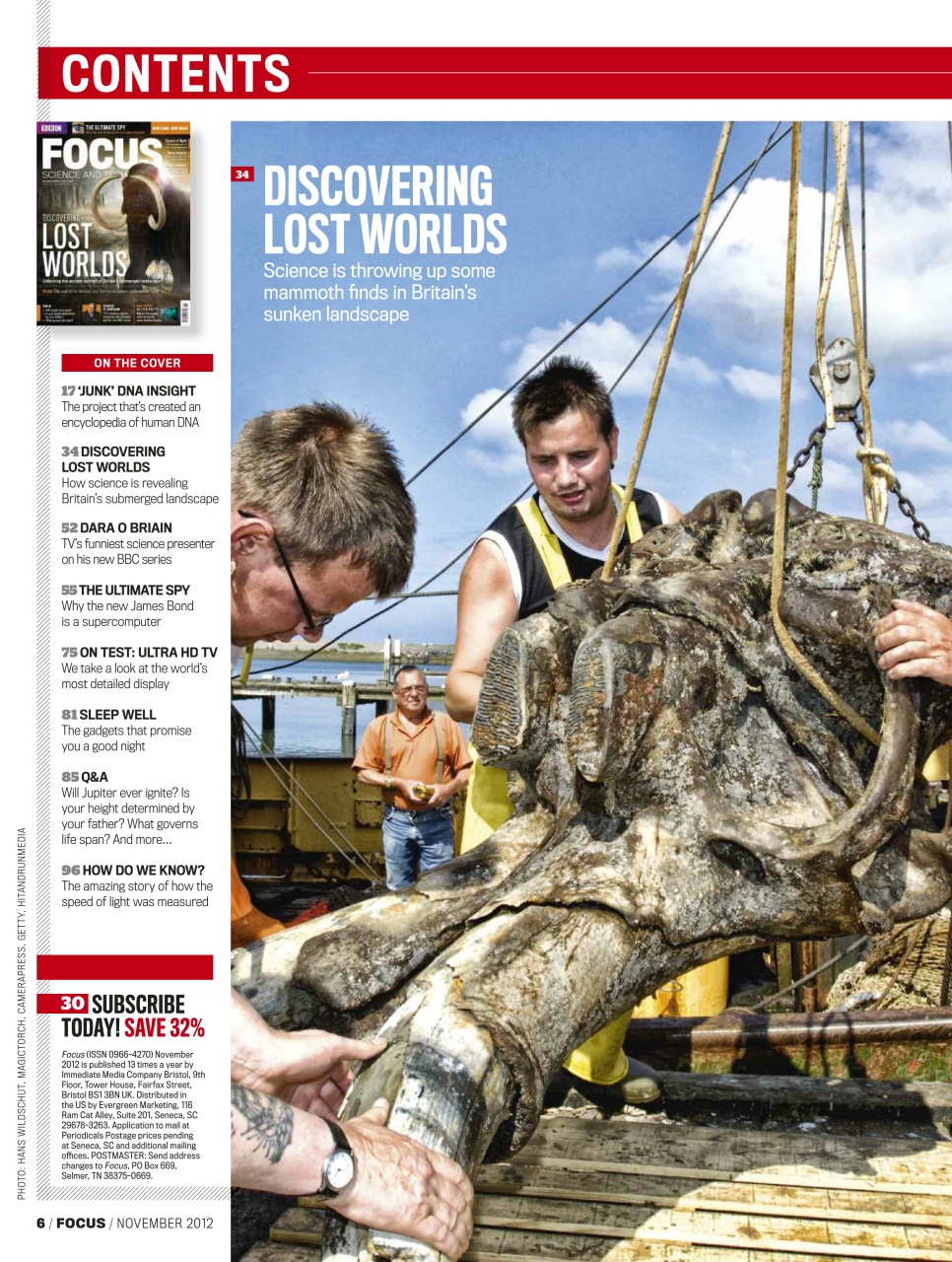 BBC Science Focus Magazine Preview Pages