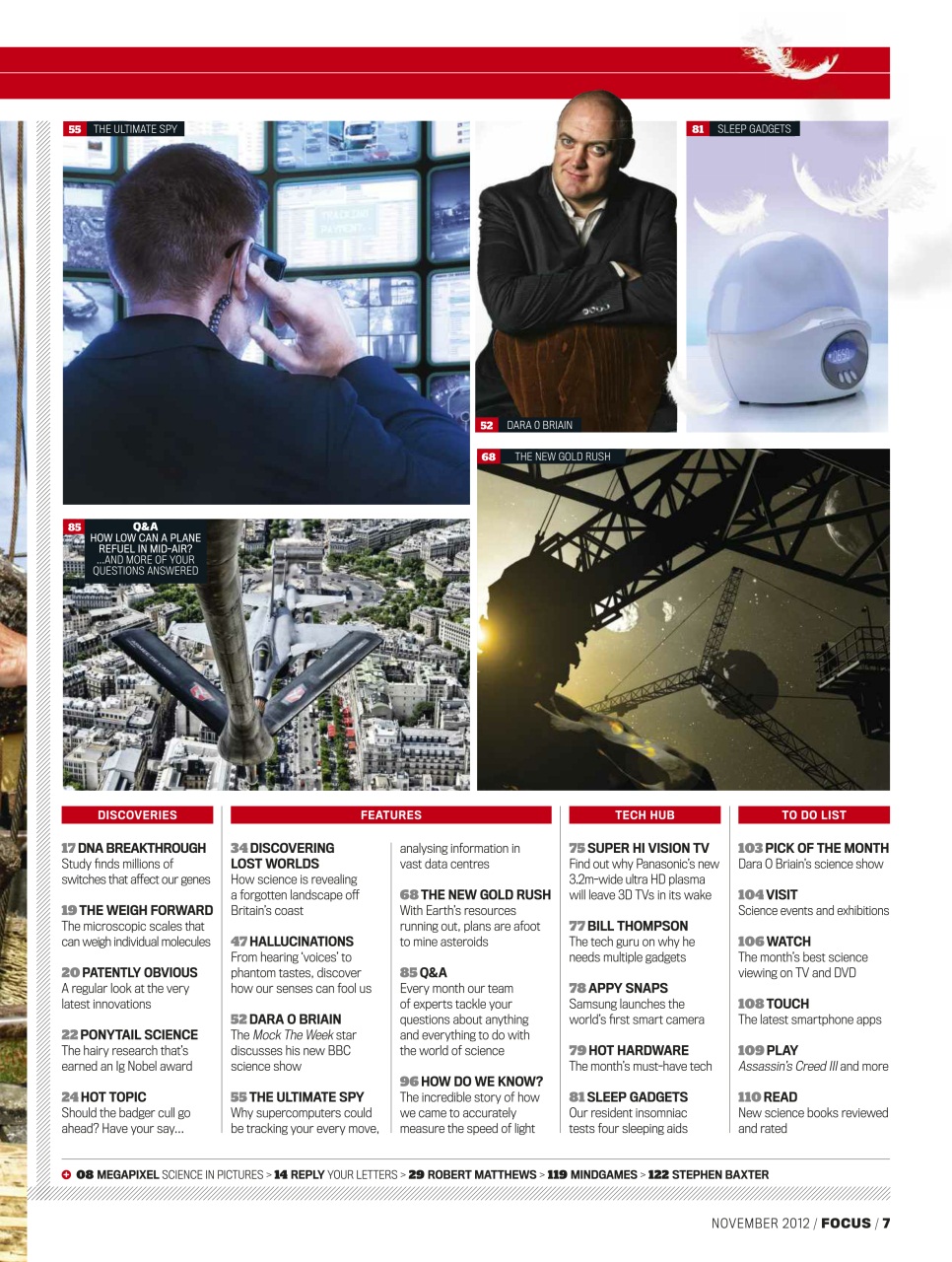 BBC Science Focus Magazine Preview Pages