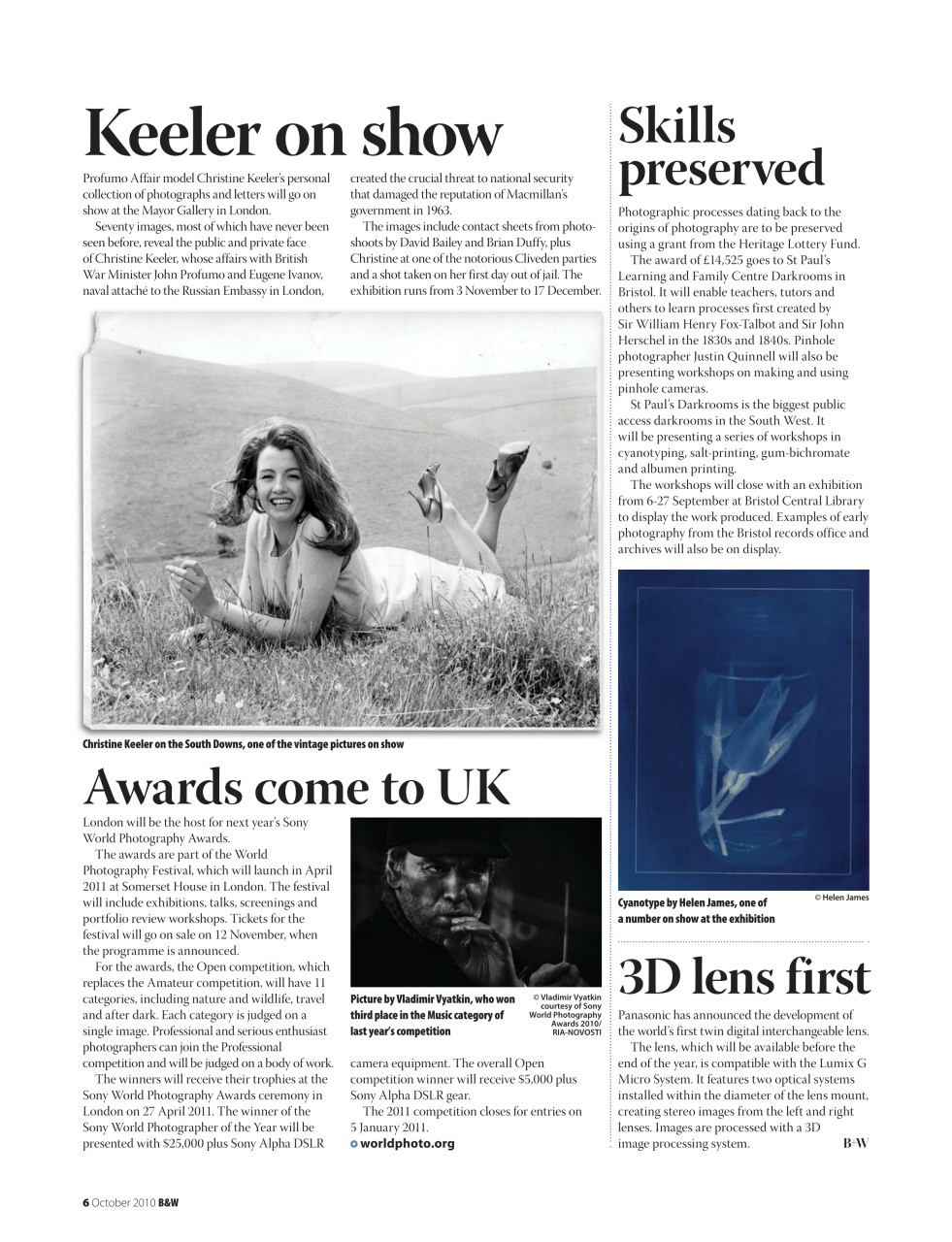 Black+White Photography Preview Pages