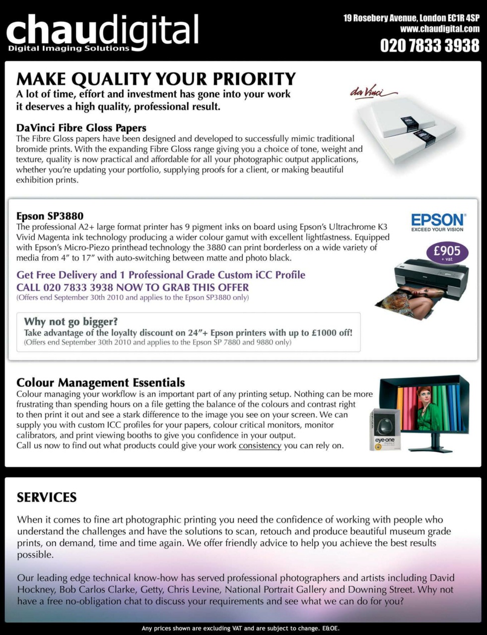 Black+White Photography Preview Pages