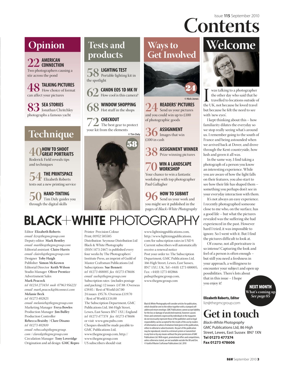 Black+White Photography Preview Pages