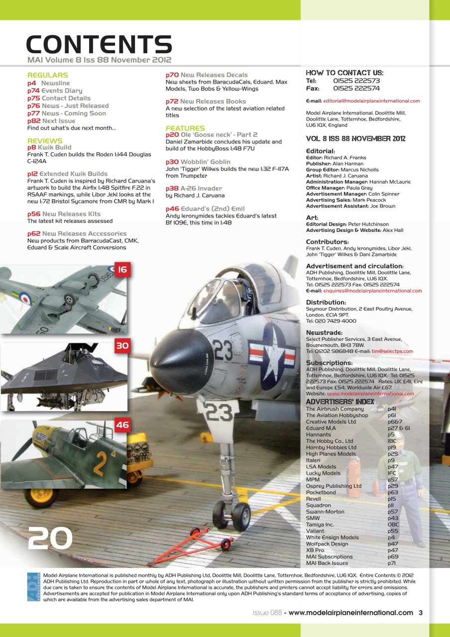 Model Airplane International Preview Pages