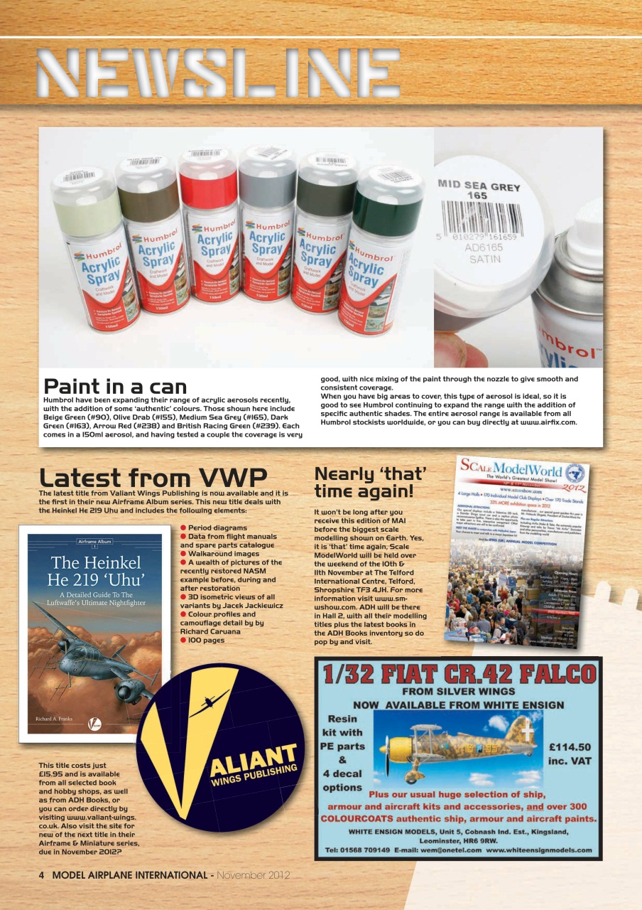 Model Airplane International Preview Pages