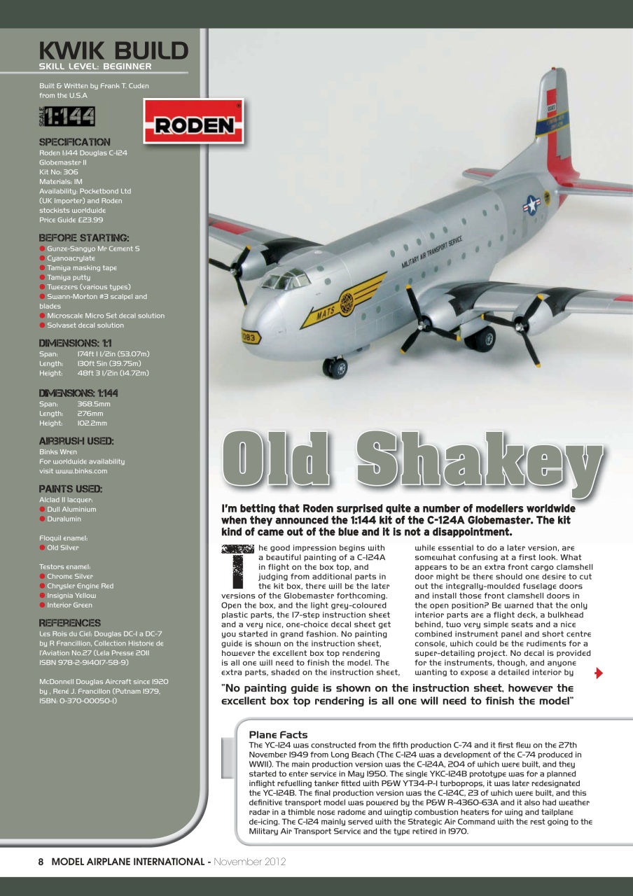 Model Airplane International Preview Pages