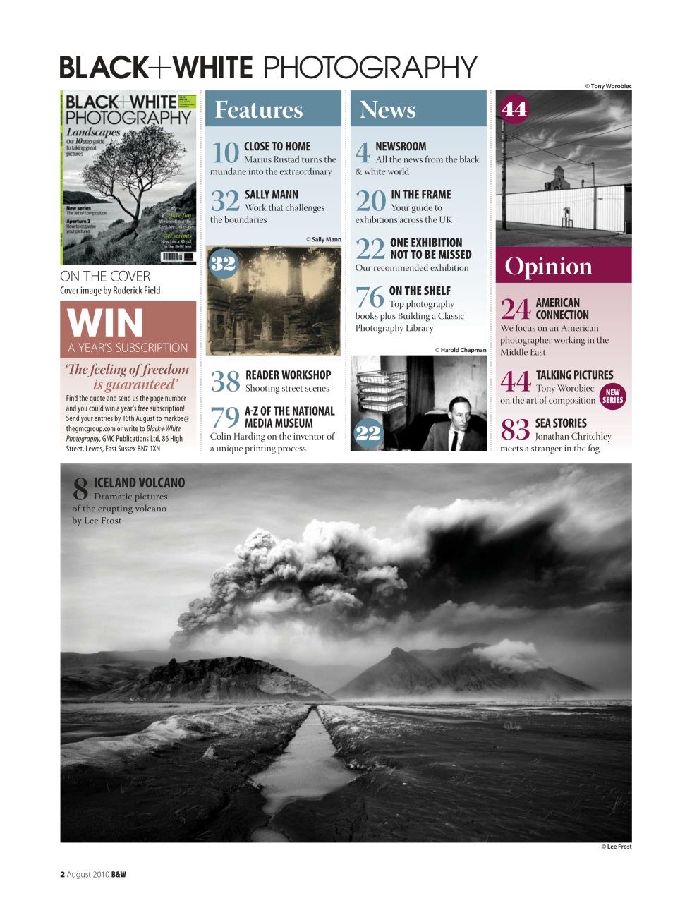 Black+White Photography Preview Pages