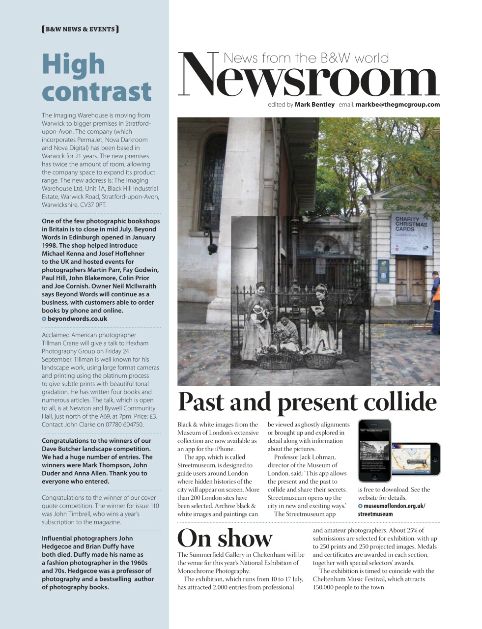 Black+White Photography Preview Pages