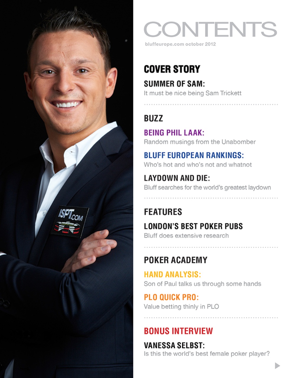 Bluff Europe Preview Pages