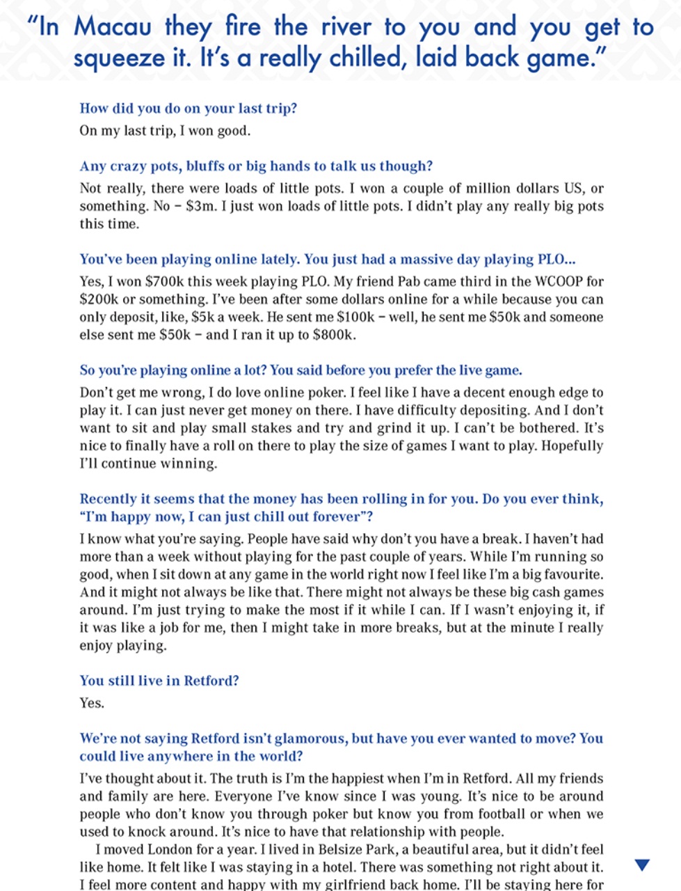 Bluff Europe Preview Pages