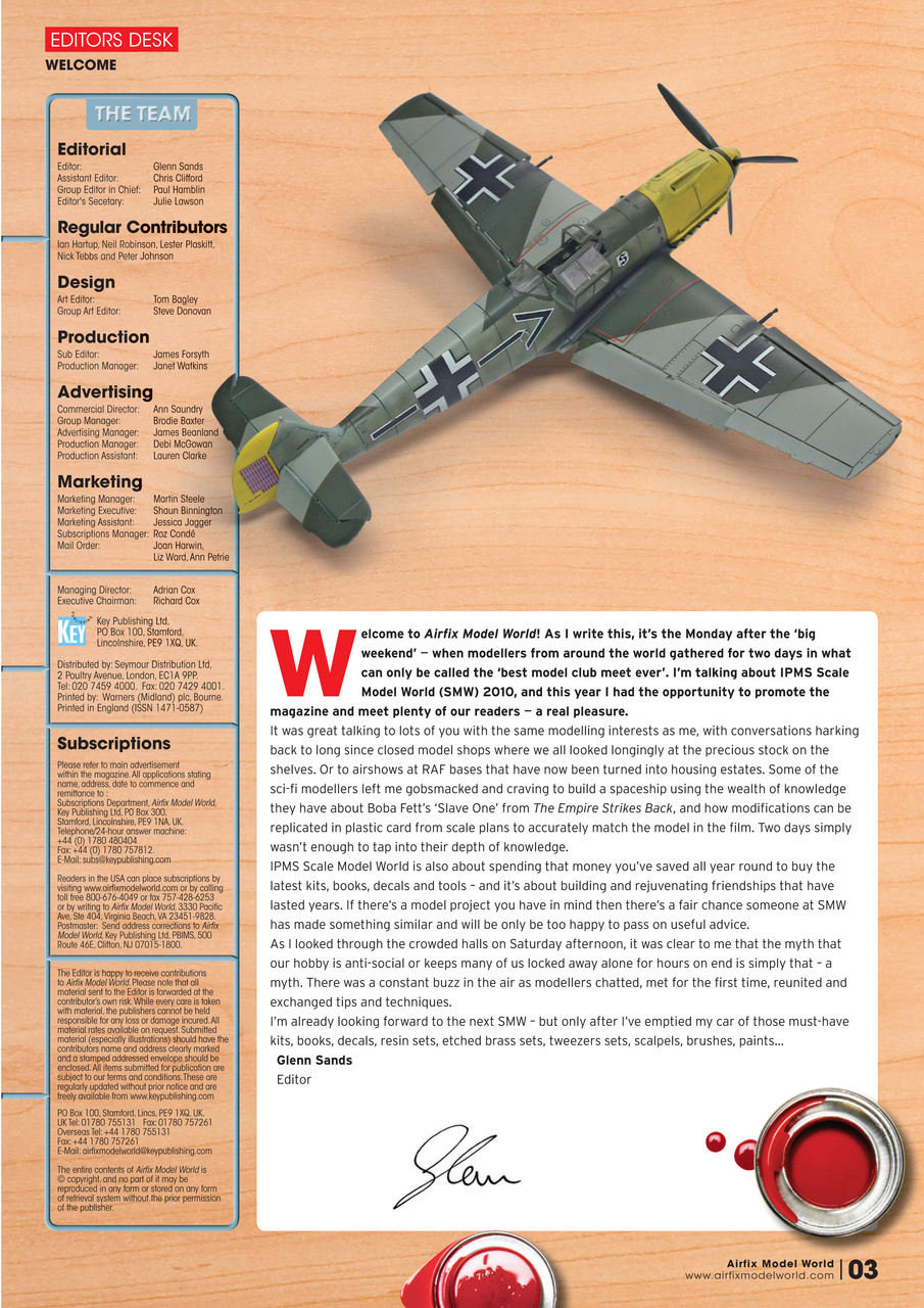 Airfix Model World Preview Pages