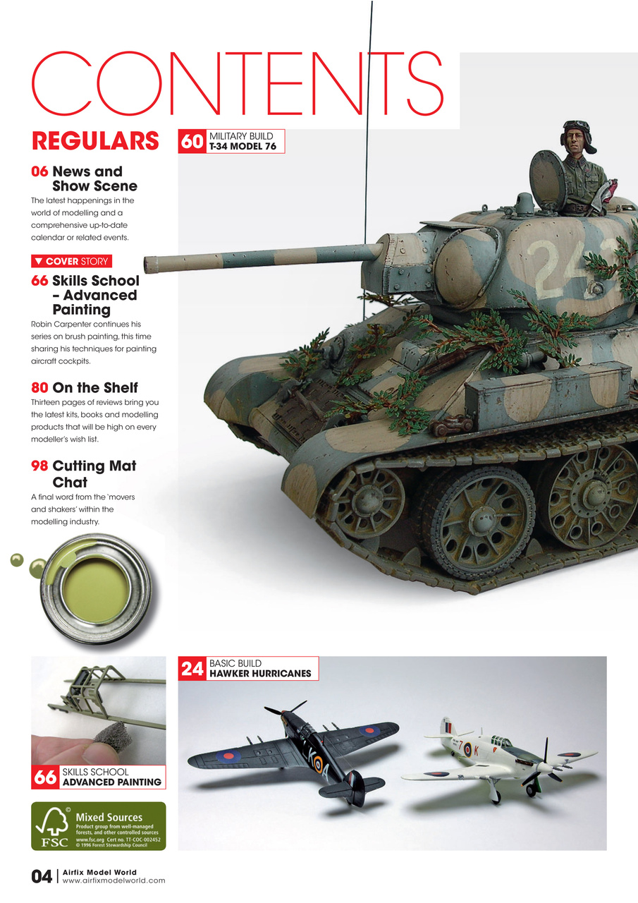 Airfix Model World Preview Pages