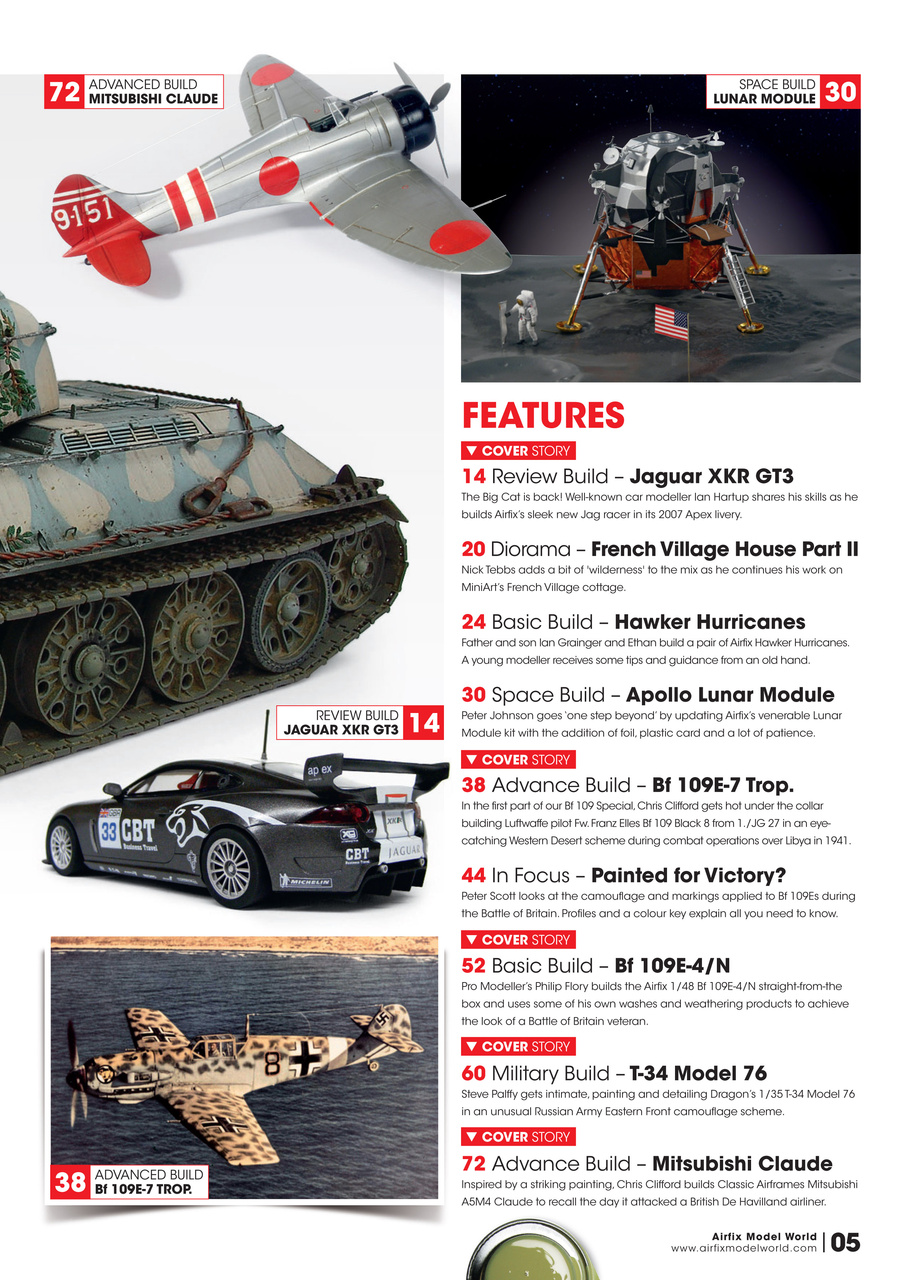 Airfix Model World Preview Pages