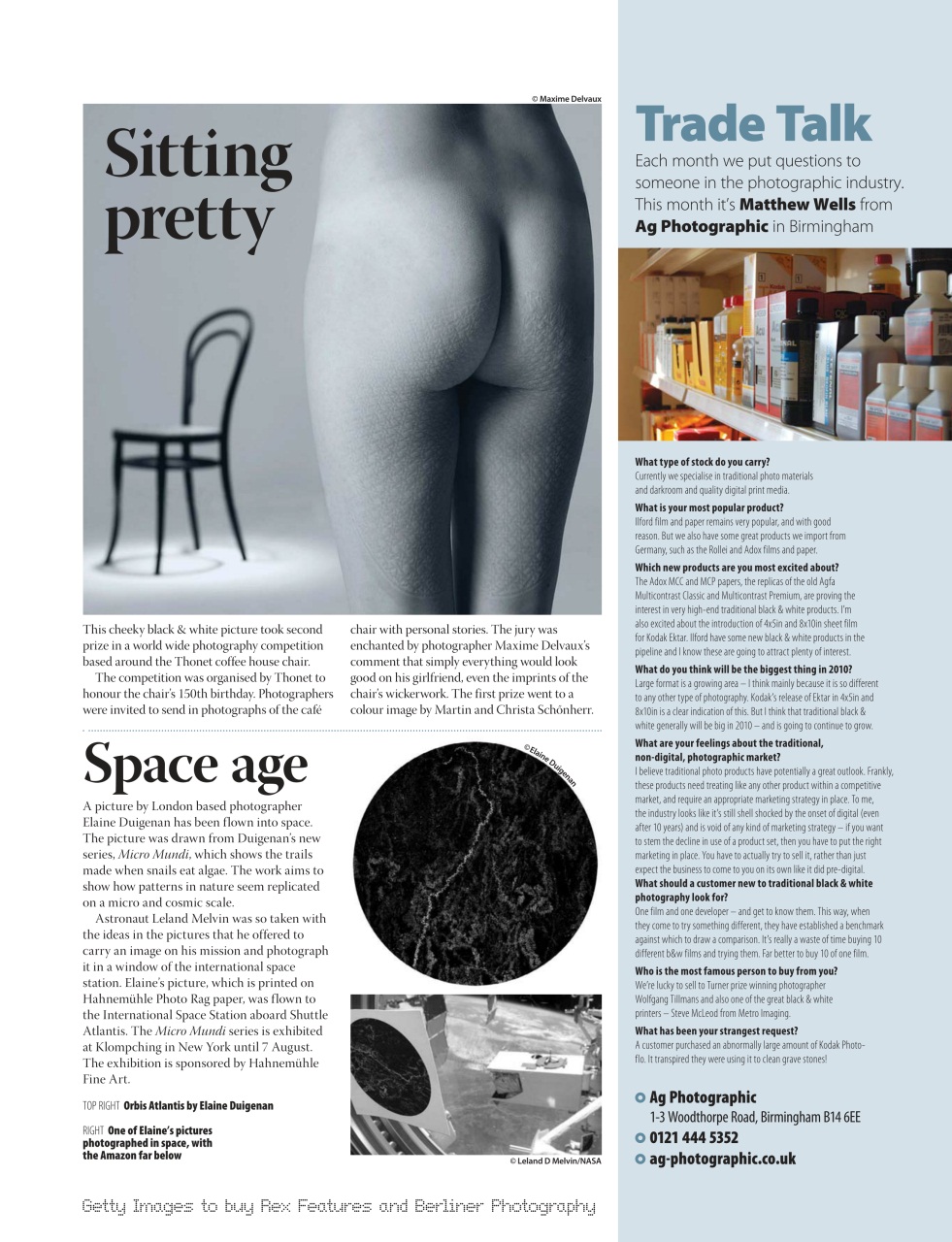 Black+White Photography Preview Pages