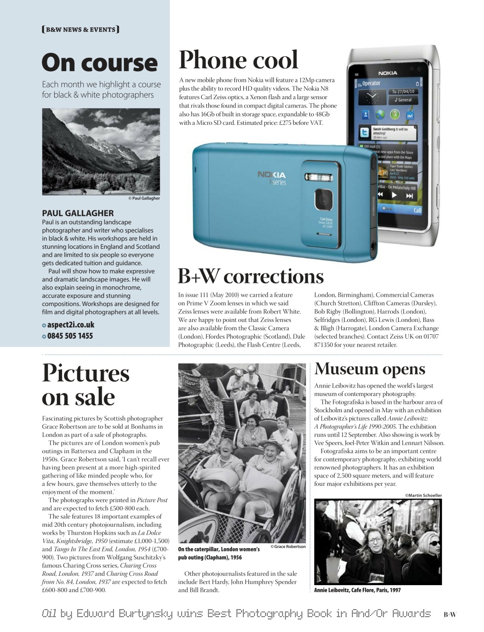 Black+White Photography Preview Pages