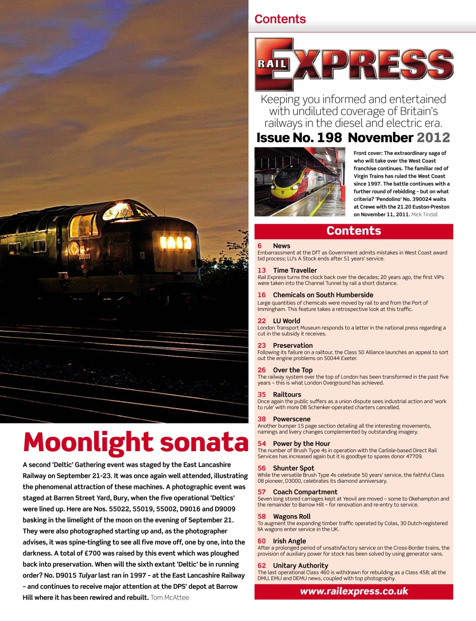 Rail Express Preview Pages
