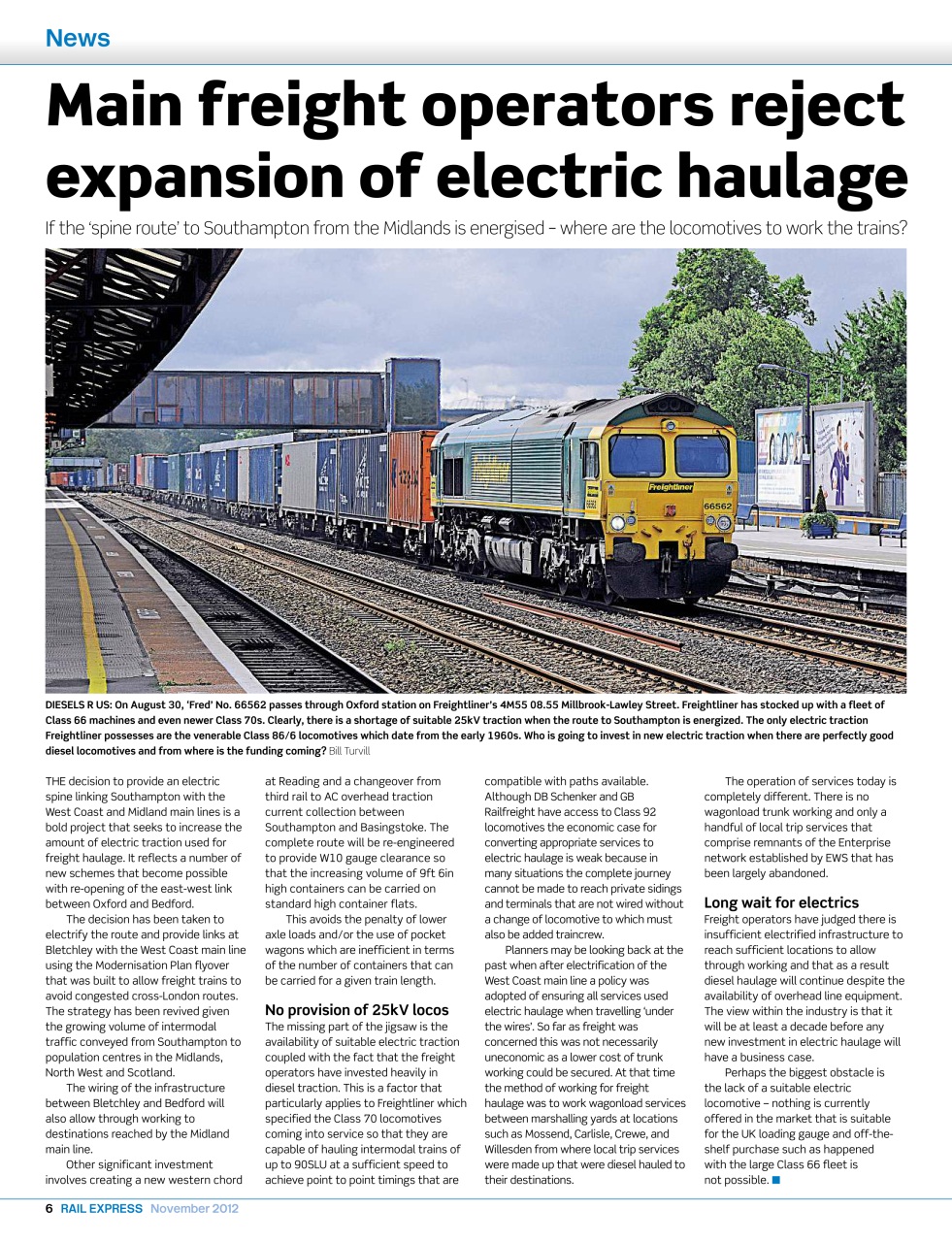 Rail Express Preview Pages
