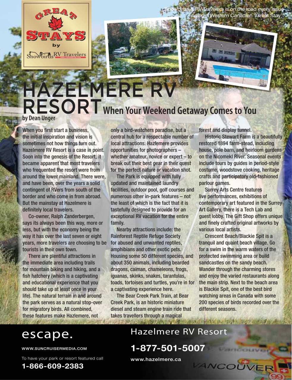 Snowbirds & RV Travelers Preview Pages