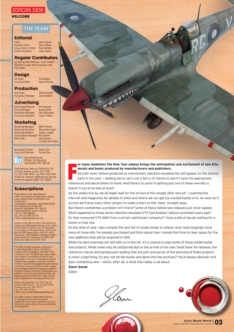 Airfix Model World Preview Pages