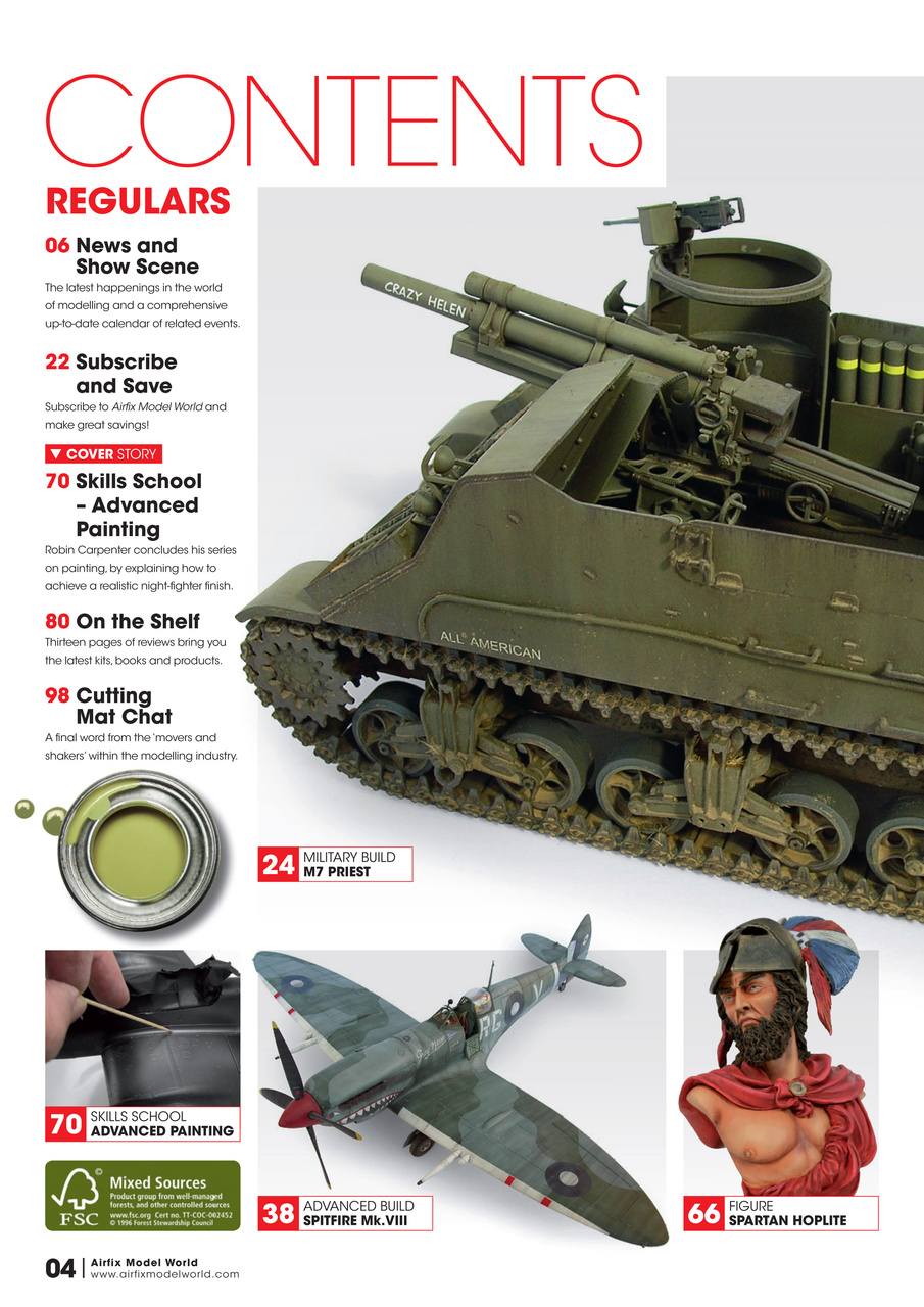 Airfix Model World Preview Pages