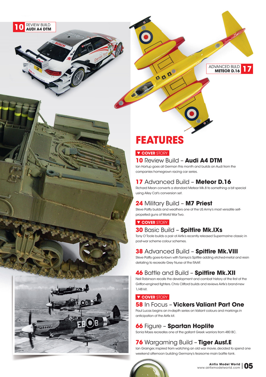 Airfix Model World Preview Pages