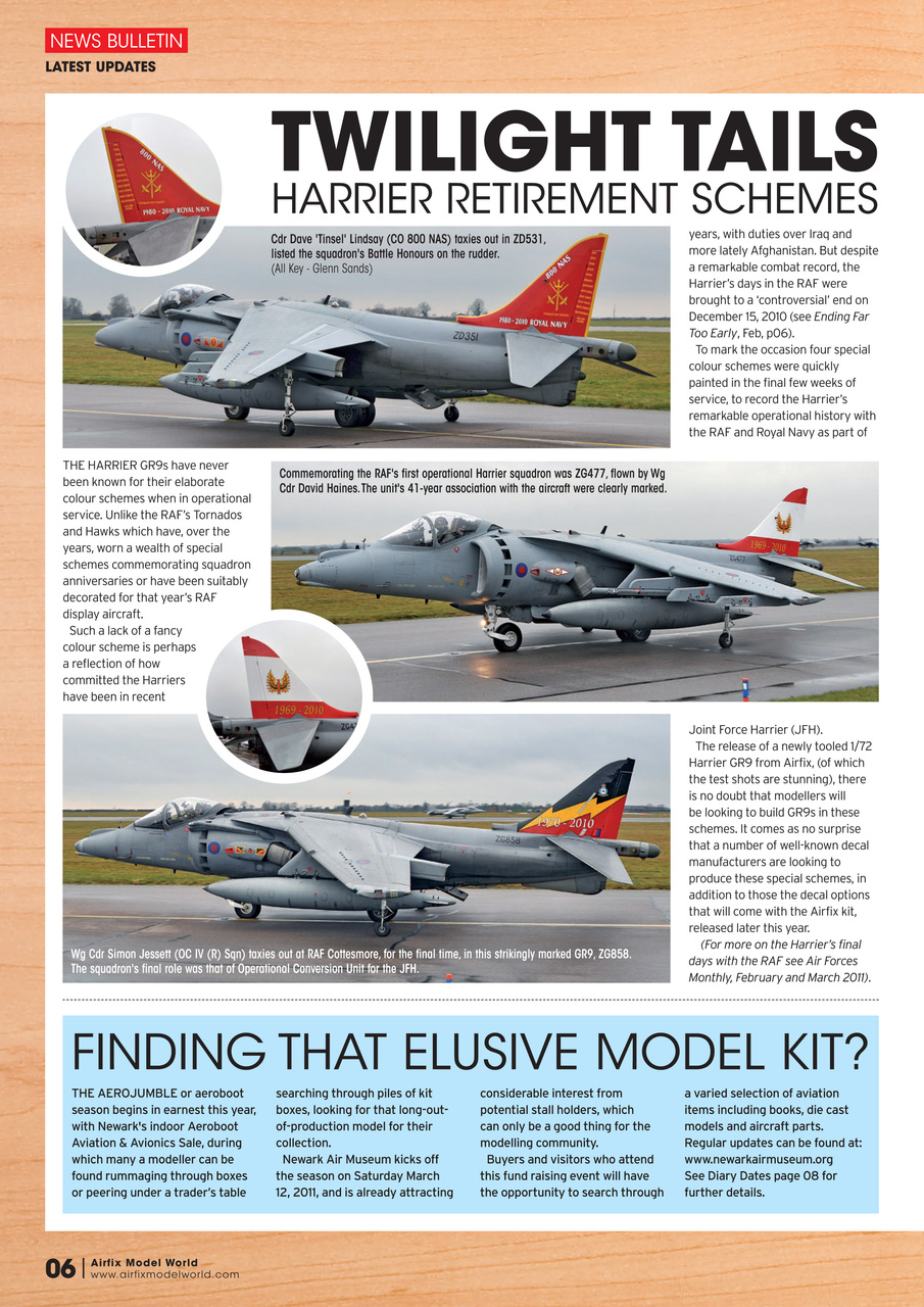 Airfix Model World Preview Pages
