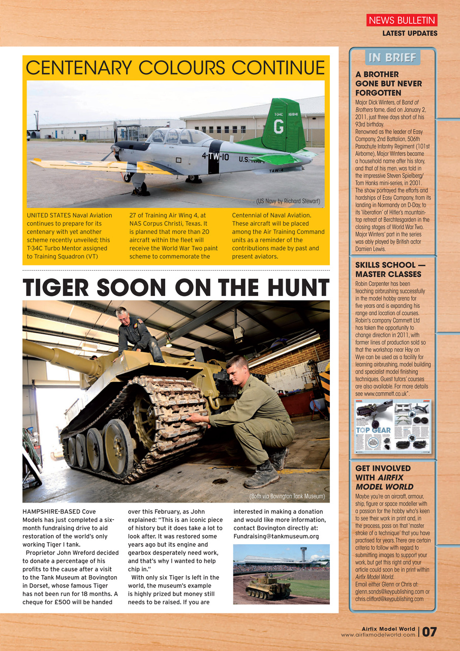 Airfix Model World Preview Pages