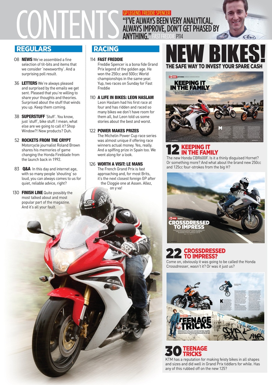 Superbike Magazine Preview Pages