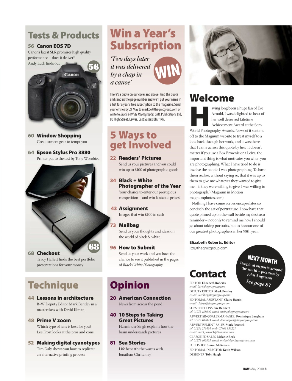 Black+White Photography Preview Pages