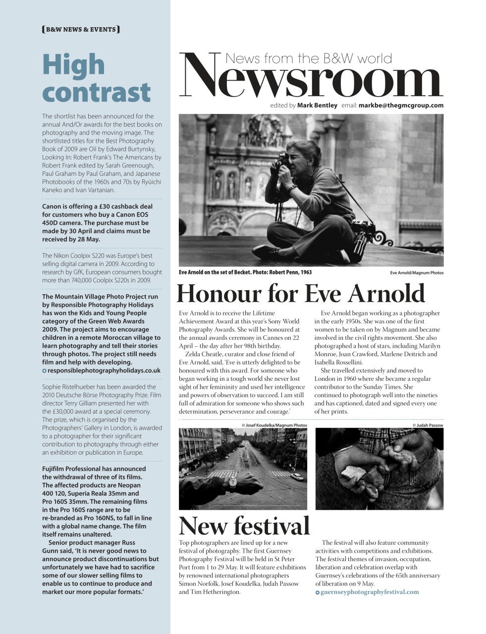 Black+White Photography Preview Pages