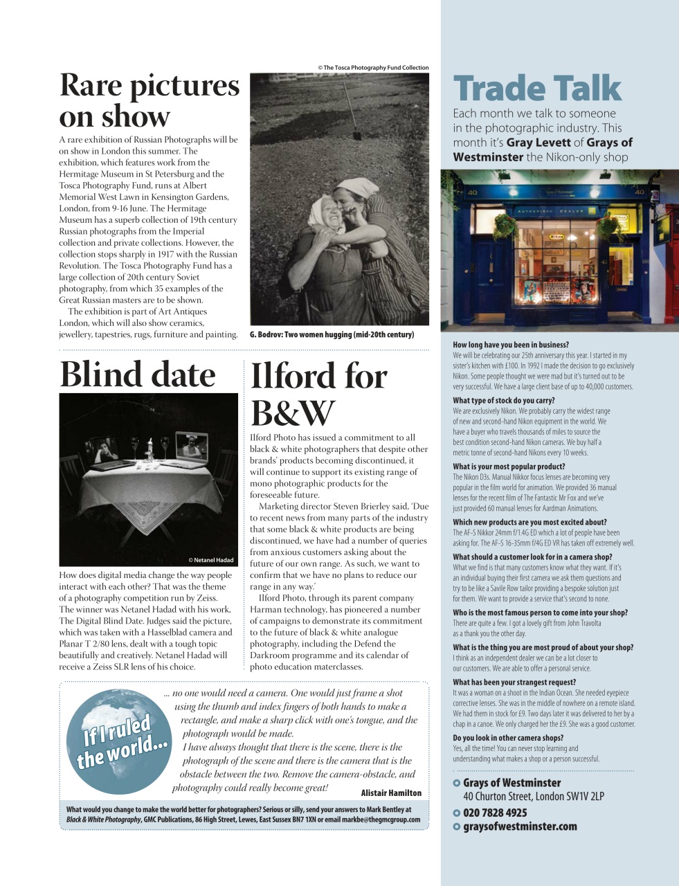 Black+White Photography Preview Pages