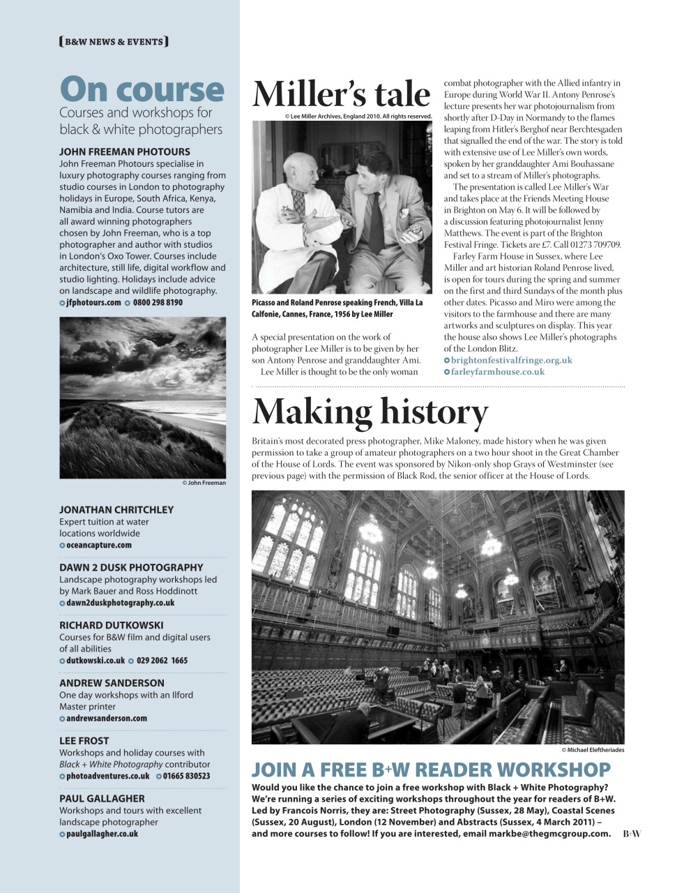 Black+White Photography Preview Pages